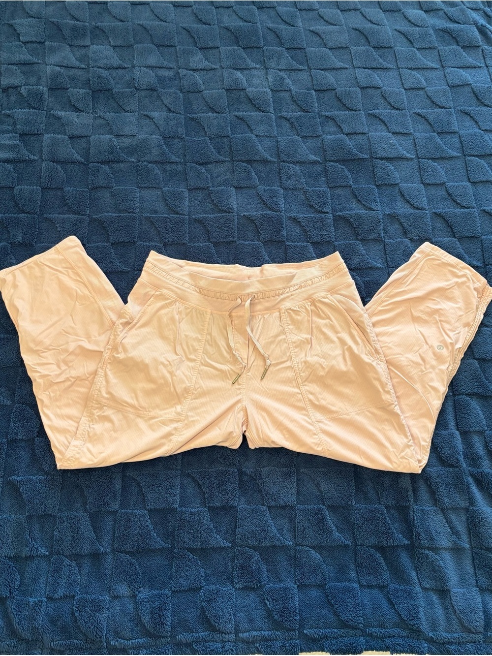Lululemon Women Pink Studio Crop II Dance Athletic Pants